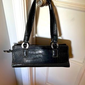 Black Tommy Hilfiger purse with matching wallet